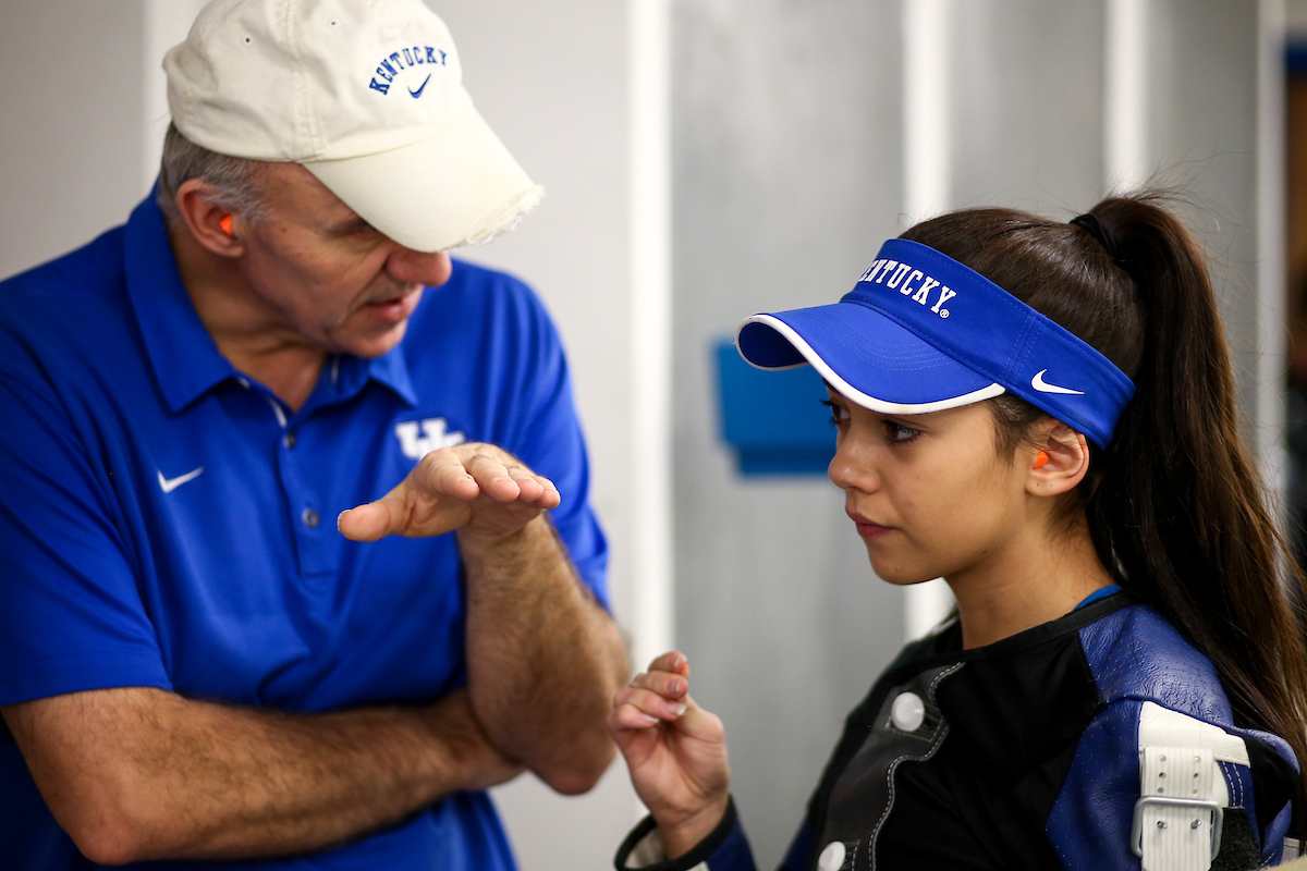 Ruby Gomes. 

Kentucky beat Memphis. 

Photo by Eddie Justice | UK Athletics