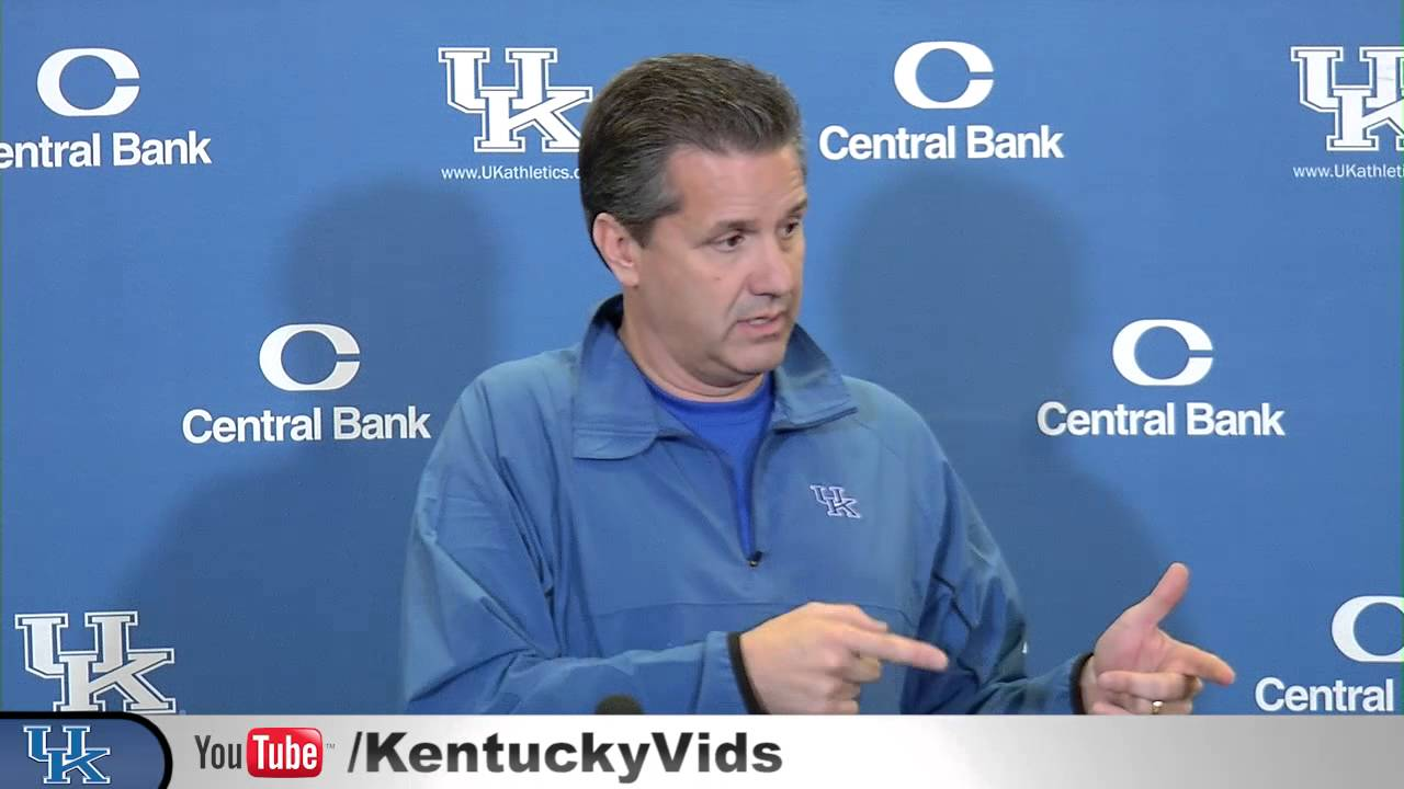 Kentucky Wildcats TV: Coach Calipari Pre-Baylor