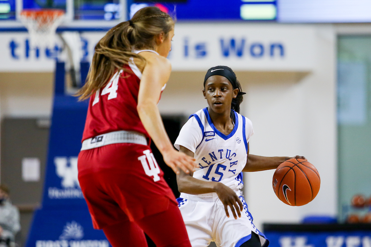 Chasity Patterson.

Kentucky beats Indiana 72-68.

Photo by Hannah Phillips | UK Athletics