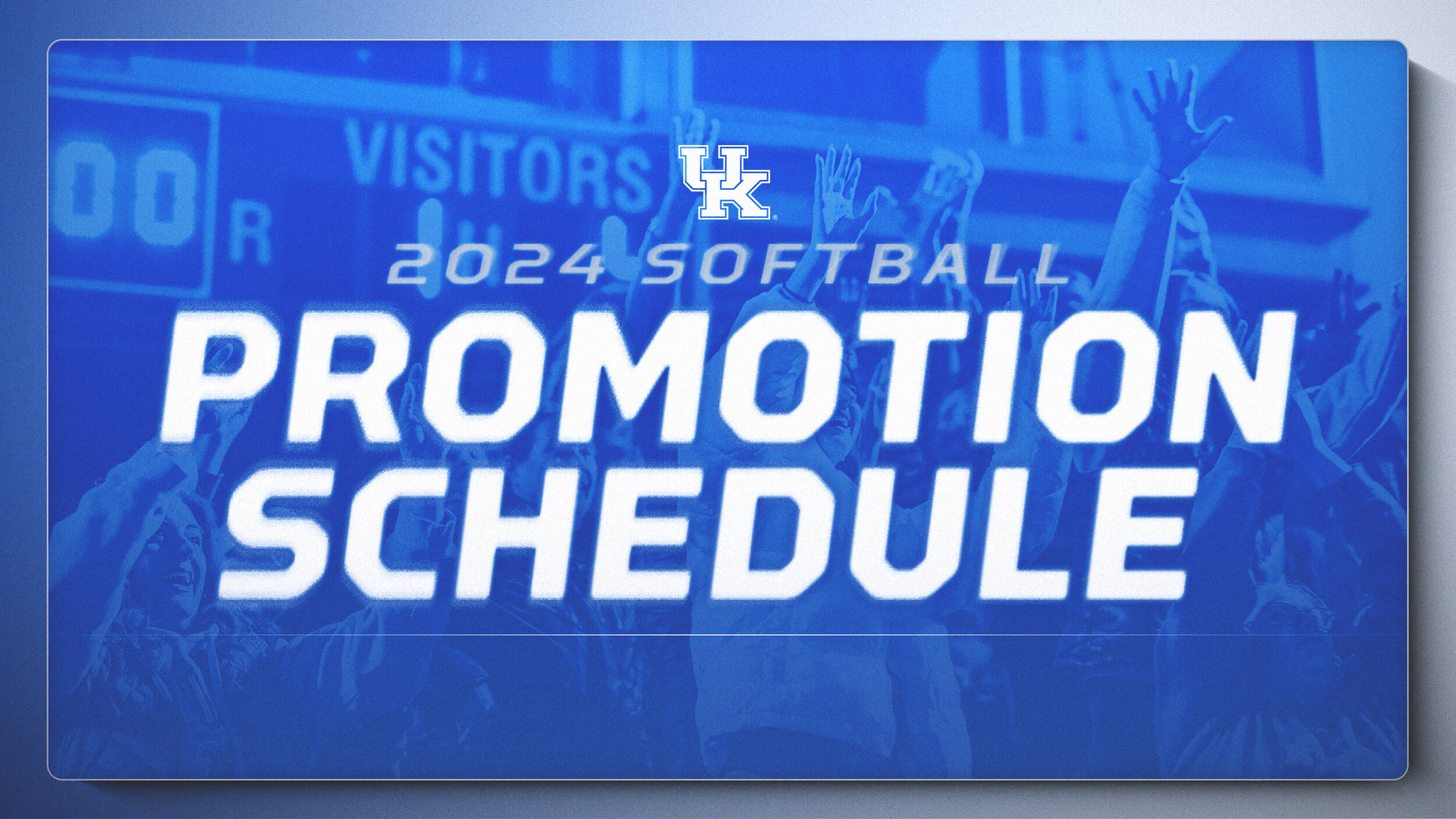 Kentucky Softball Home Game Promotions Announced