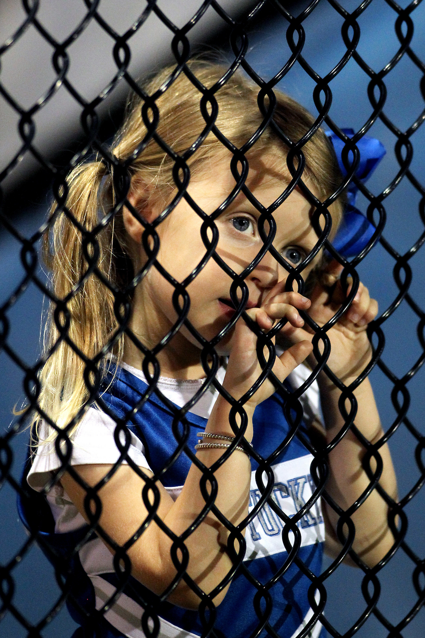 Fan.

The University of Kentucky women's soccer team beat SIUE 2-1 in the Cat's season opener on Friday, August 17th, 2018, at The Bell in Lexington, Ky.

Photo by Quinlan Ulysses Foster I UK Athletics