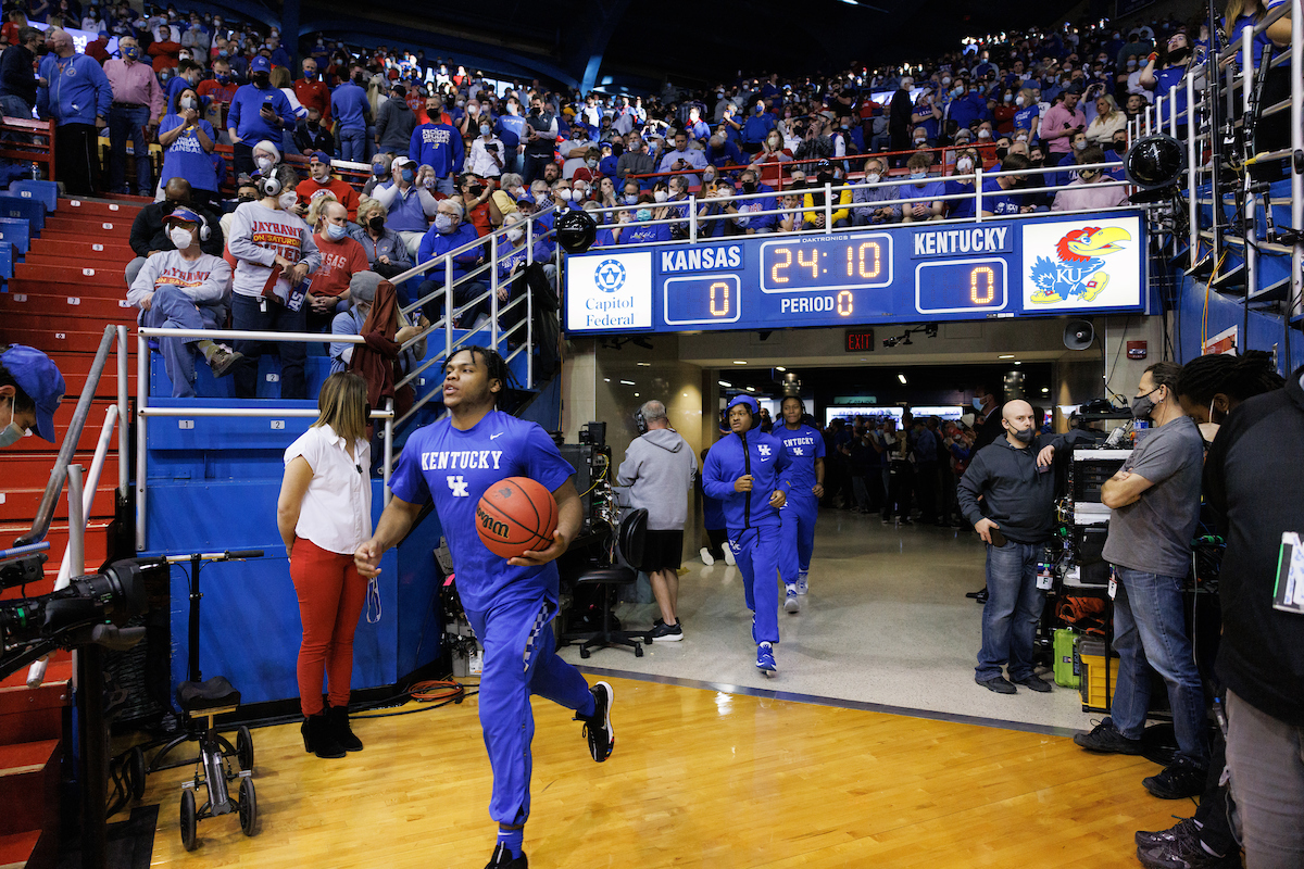 Kentucky-Kansas MBB Photo Gallery