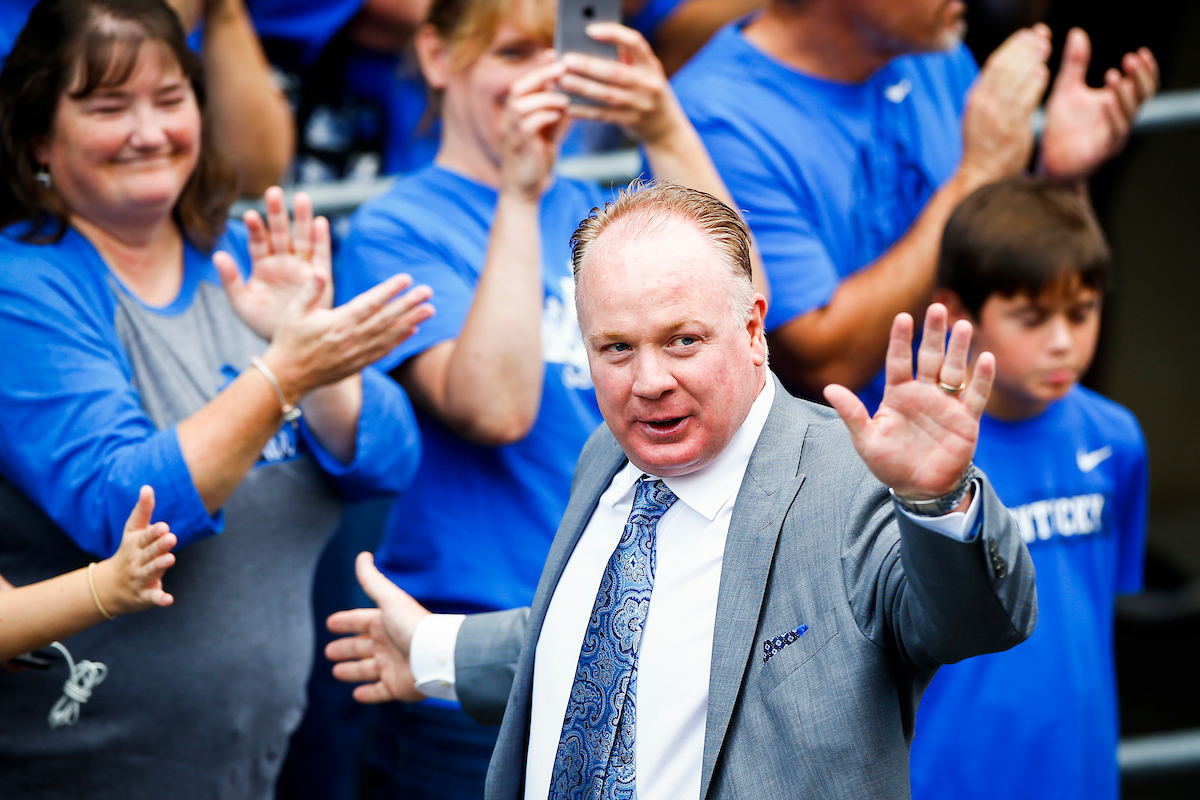 Mark Stoops.

UK beat EMU 38-17.

Photo by Chet White | UK Athletics