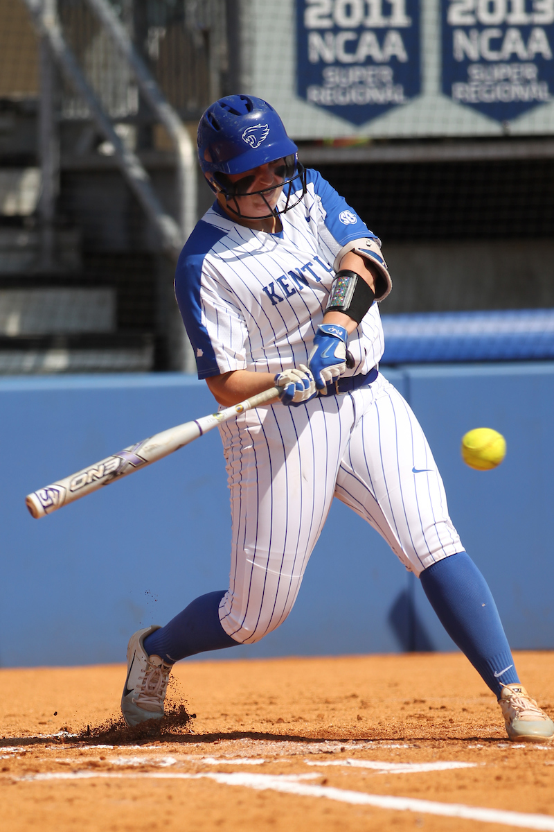 Abbey Cheek.

The University of Kentucky softball team during Game 1 against South Carolina for Senior Day on Sunday, May 6th, 2018 at John Cropp Stadium in Lexington, Ky.

Photo by Quinn Foster I UK Athletics