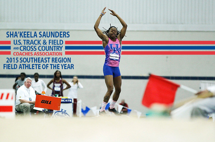 Saunders Named Southeast Region Field Athlete of the Year