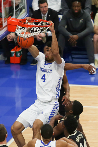 Nick Richards.

The University of Kentucky men's basketball team beats Vandy, 56-47. 

Photo by Hannah Phillips | UK Athletics