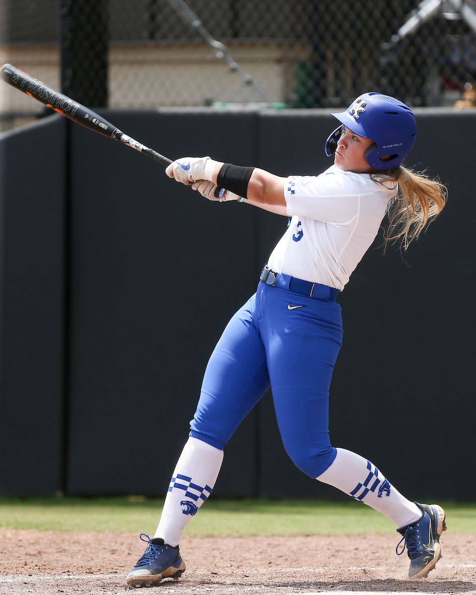 Taylor Ebbs.

Kentucky falls to Virginia Tech 2-9.

Photo by Grace Bradley | UK Athletics