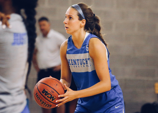 The women's basketball team takes a 74-46 loss against TK Hannover on Tuesday, August 7, 2018, on their summer trip to Italy.

Photos by Noah J. Richter | UK Athletics