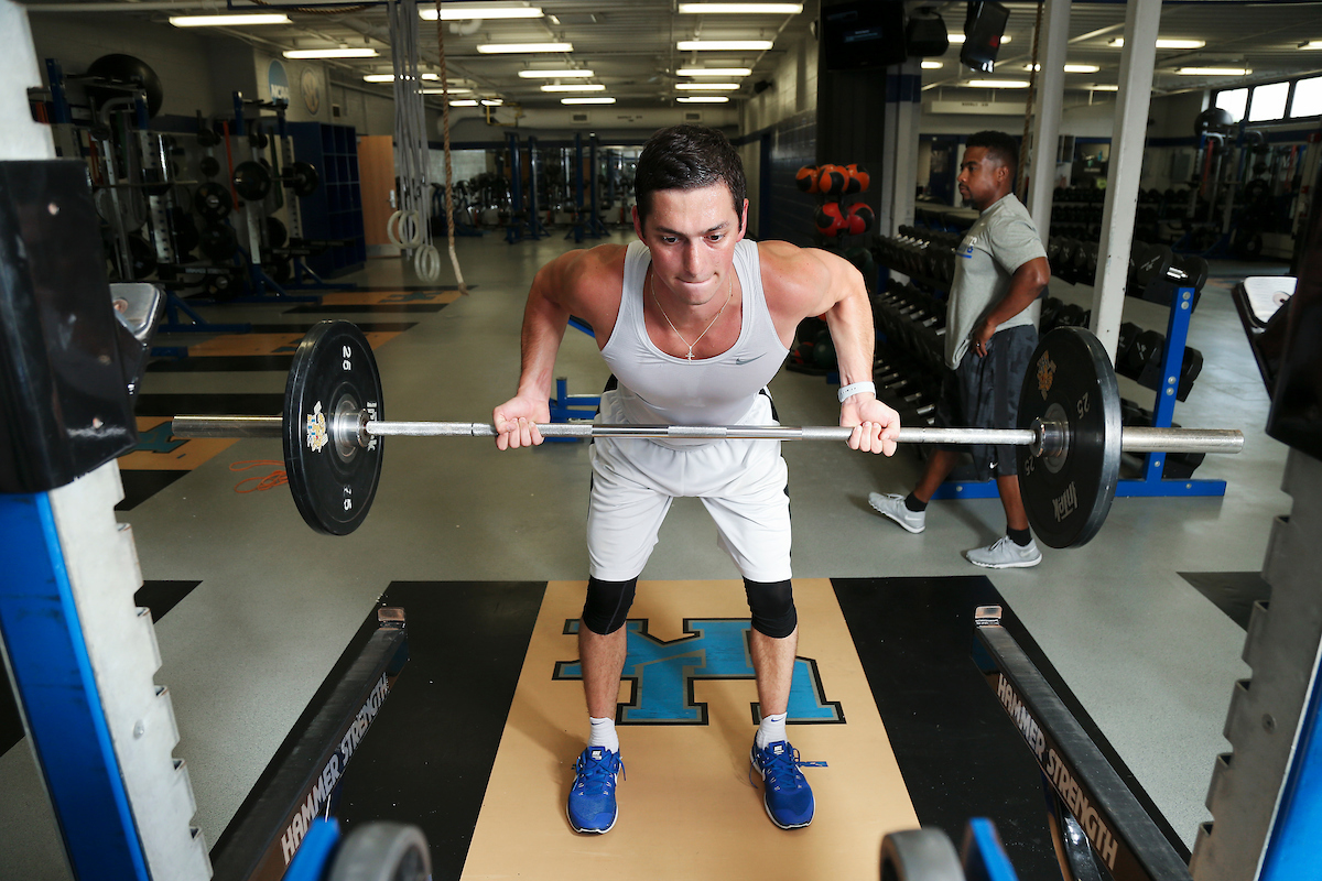 Jonny David.

Big Blue Caravan. Somerset, Ky. Somerset Kroger. June 21, 2018.

Photo by Chet White | UK Athletics