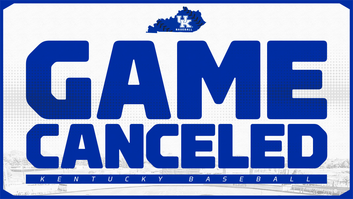 Kentucky Baseball Game vs. UT Martin Canceled