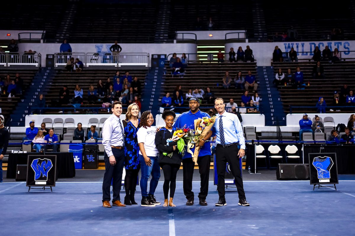 Arianna Patterson.

Kentucky beats Michigan State on senior day.

Photo by Eddie Justice | UK Athletics