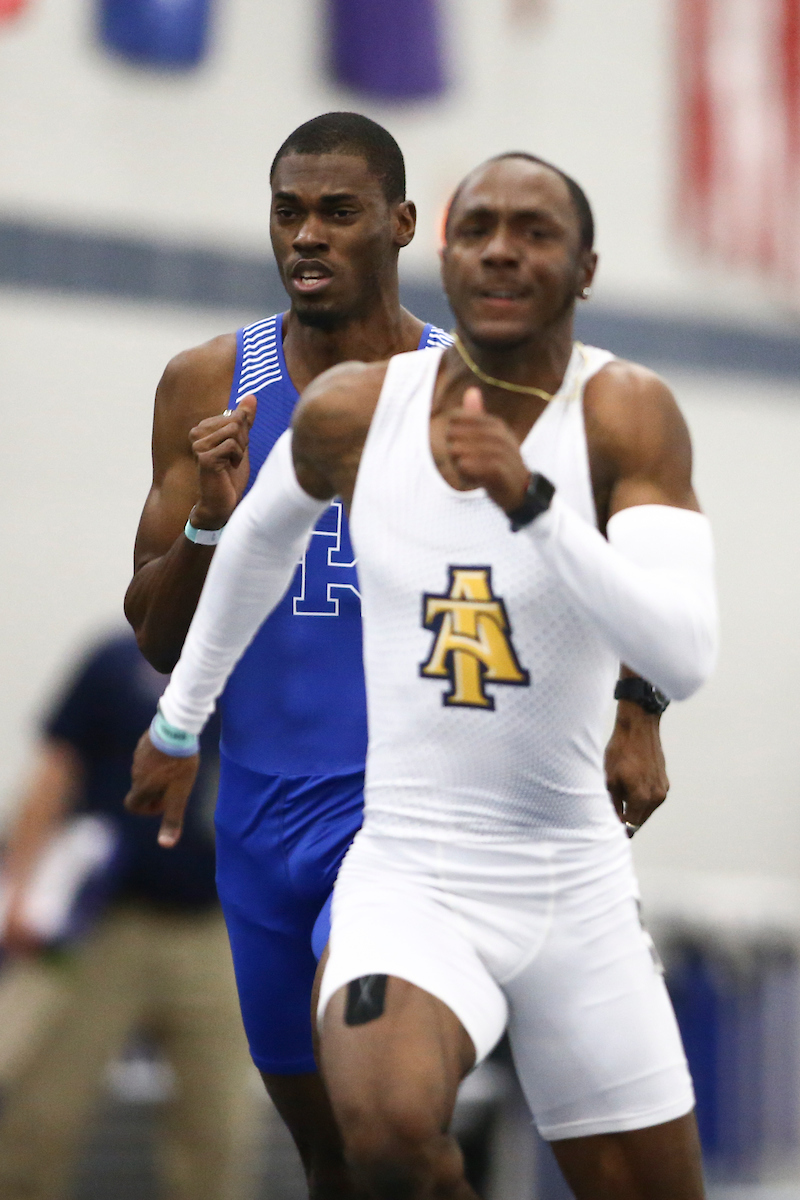 Dwight St. Hillaire. 

Jim Green Invitational.


Photo by Isaac Janssen | UK Athletics