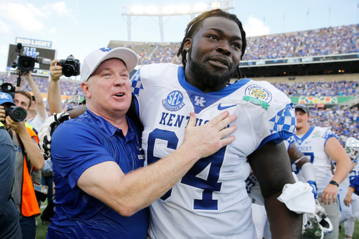 Mark Stoops, George Asafo-Adjei

The UK Football team beat Penn State 27-24 in the Citrus Bowl.

Photo by Michael Reaves | UK Athletics