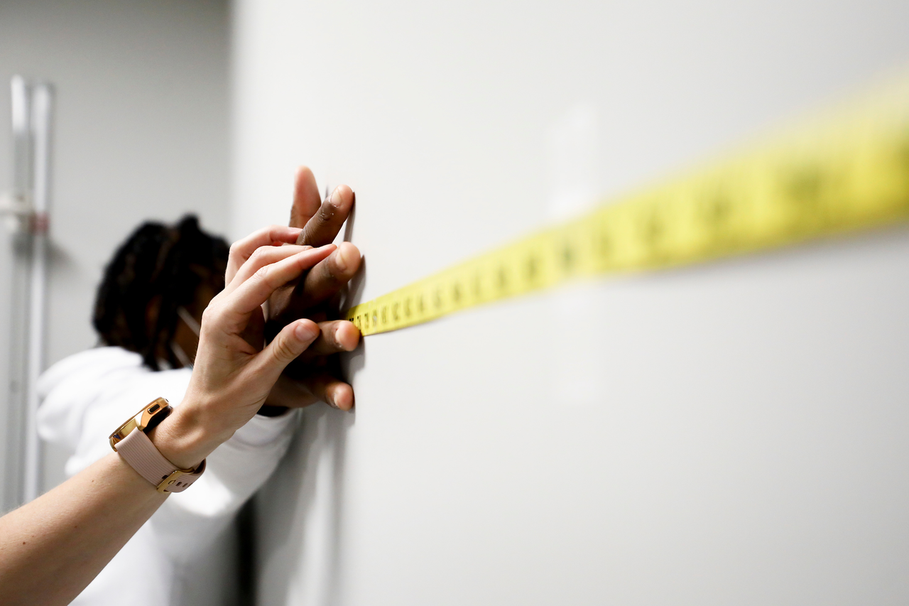 TyTy Washington.

The UK men's basketball team at the University of Kentucky Sports Medicine Research Institute. 

Photo by Chet White | UK Athletics