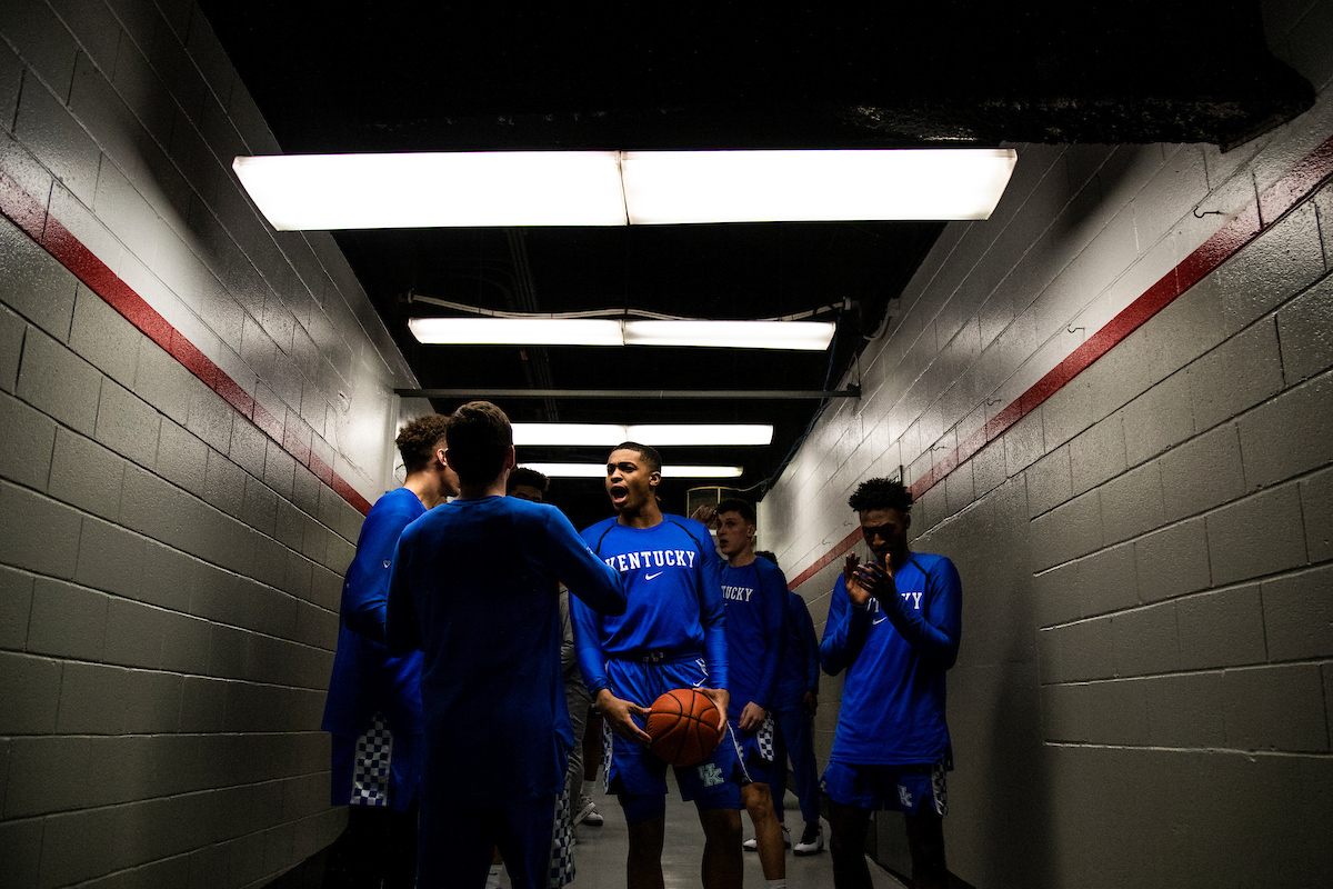 Keldon Johnson. Immanuel Quickley. Tyler Herro. Jonny David. Team.

Kentucky beat Georgia 69-49 at Stegeman Coliseum in Athens, Ga., on Tuesday, January 15, 2019.

Photo by Chet White | UK Athletics