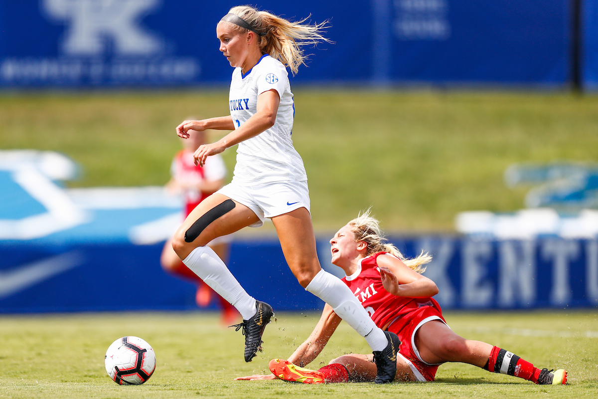 Hannah Richardson.

UK beat Miami (OH) 3-0 on Senior Day.

Photo by Chet White | UK Athletics