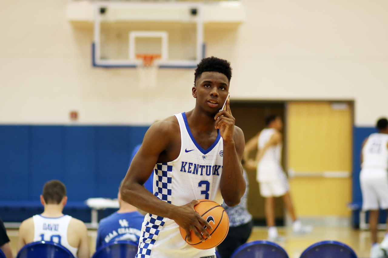 Hamidou Diallo. 

University of Kentucky men's basketball photo day.

Photo by Quinn Foster | UK Athletics