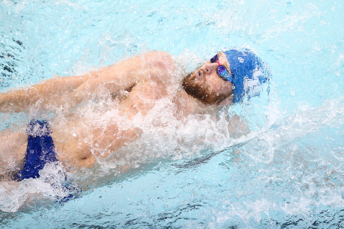 2020-21 Swim/Dive Blue/White match.

Photo by Eddie Justice | UK Athletics