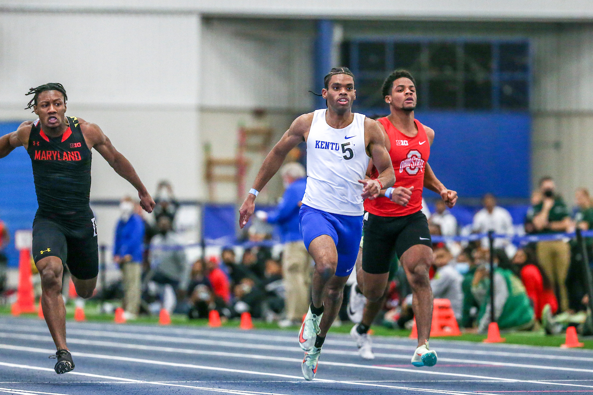 Lance Lang.

Kentucky Rod McCravy Track & Field Invitational.

Photo by Sarah Caputi | UK Athletics