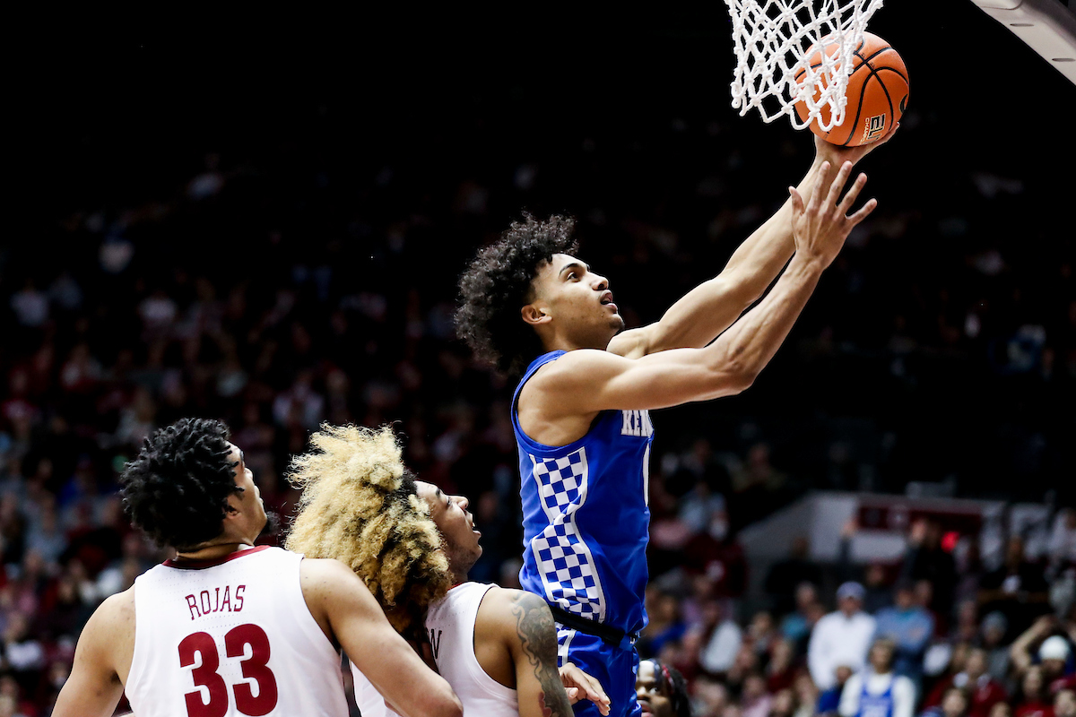 Jacob Toppin.

Kentucky beat Alabama 66-55.

Photos by Chet White | UK Athletics