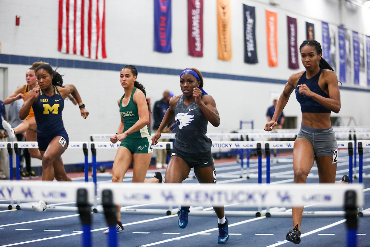 Shadajah Ballard.

Day one of Rod McCravy Memorial.

Photo by Hannah Phillips | UK Athletics