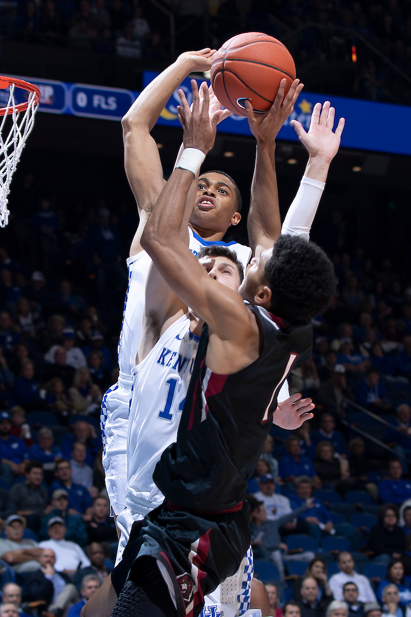 Keldon Johnson. Tyler Herro.

Men's basketball beat IUP 86-64

Photo by Chet White | UK Athletics