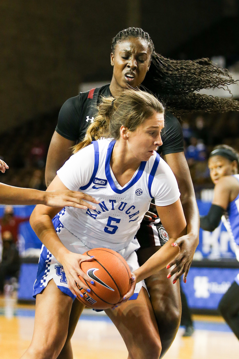 Blair Green.

Kentucky falls to South Carolina 75-70.

Photo by Hannah Phillips | UK Athletics