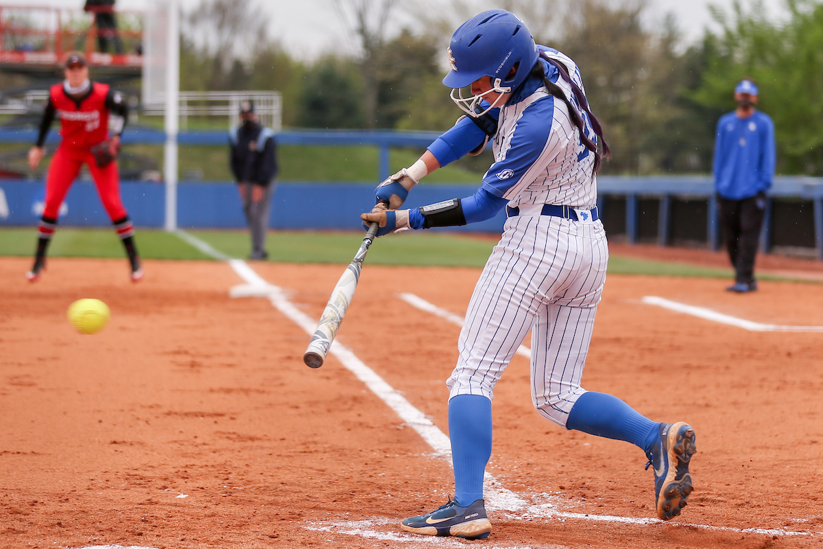 Kayla Kowalik.

Kentucky beats Georgia 11 - 3.

Photo by Sarah Caputi | UK Athletics