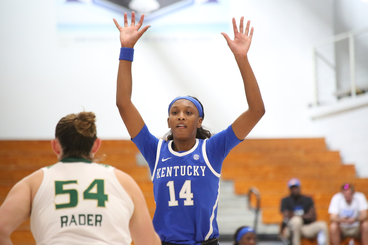 Game One - Kentucky vs. South Florida

The women's basketball team travels to Saint Thomas to compete in the 2018 Paradise Jam Tournament from November 22nd-24th at the University of the Virgin Islands.

Photos by Noah J. Richter | UK Athletics