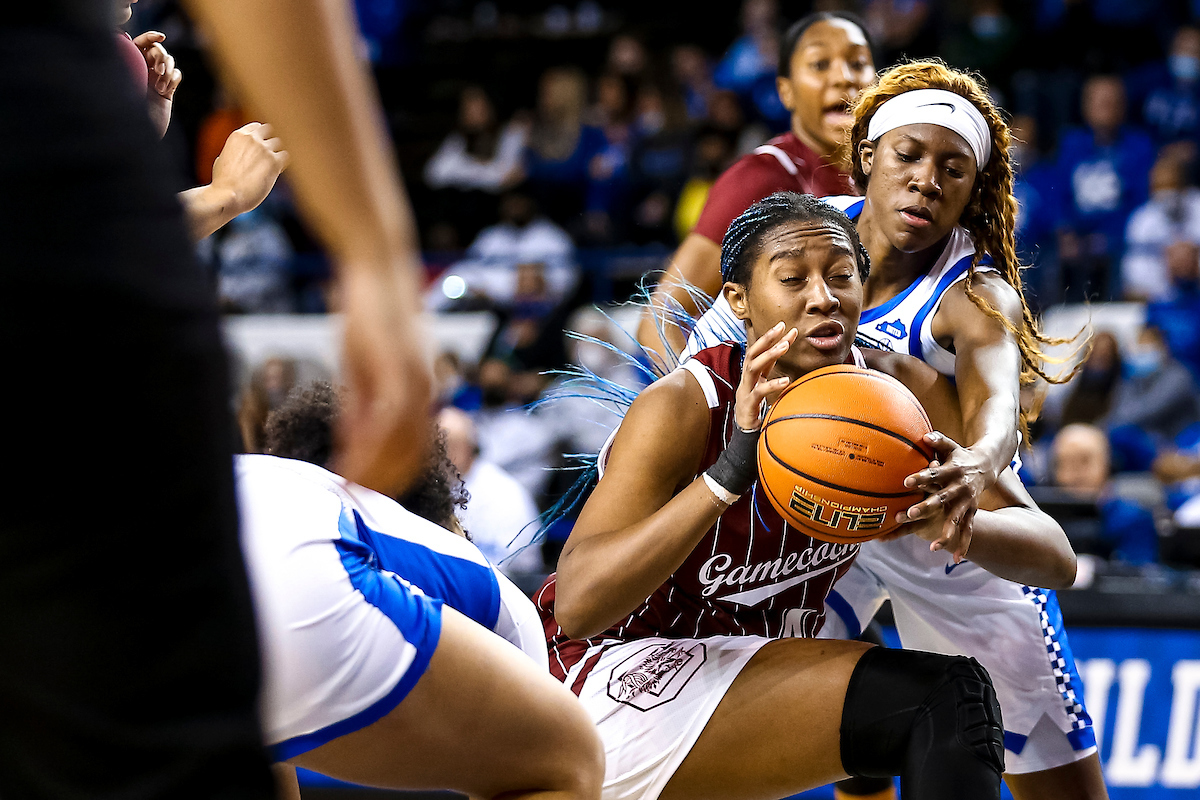 Rhyne Howard.

Kentucky loses to South Carolina 59-50..

Photo by Eddie Justice | UK Athletics