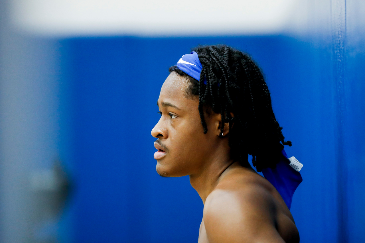 Kareem Watkins.

Menâ??s basketball practice.

Photo by Chet White | UK Athletics