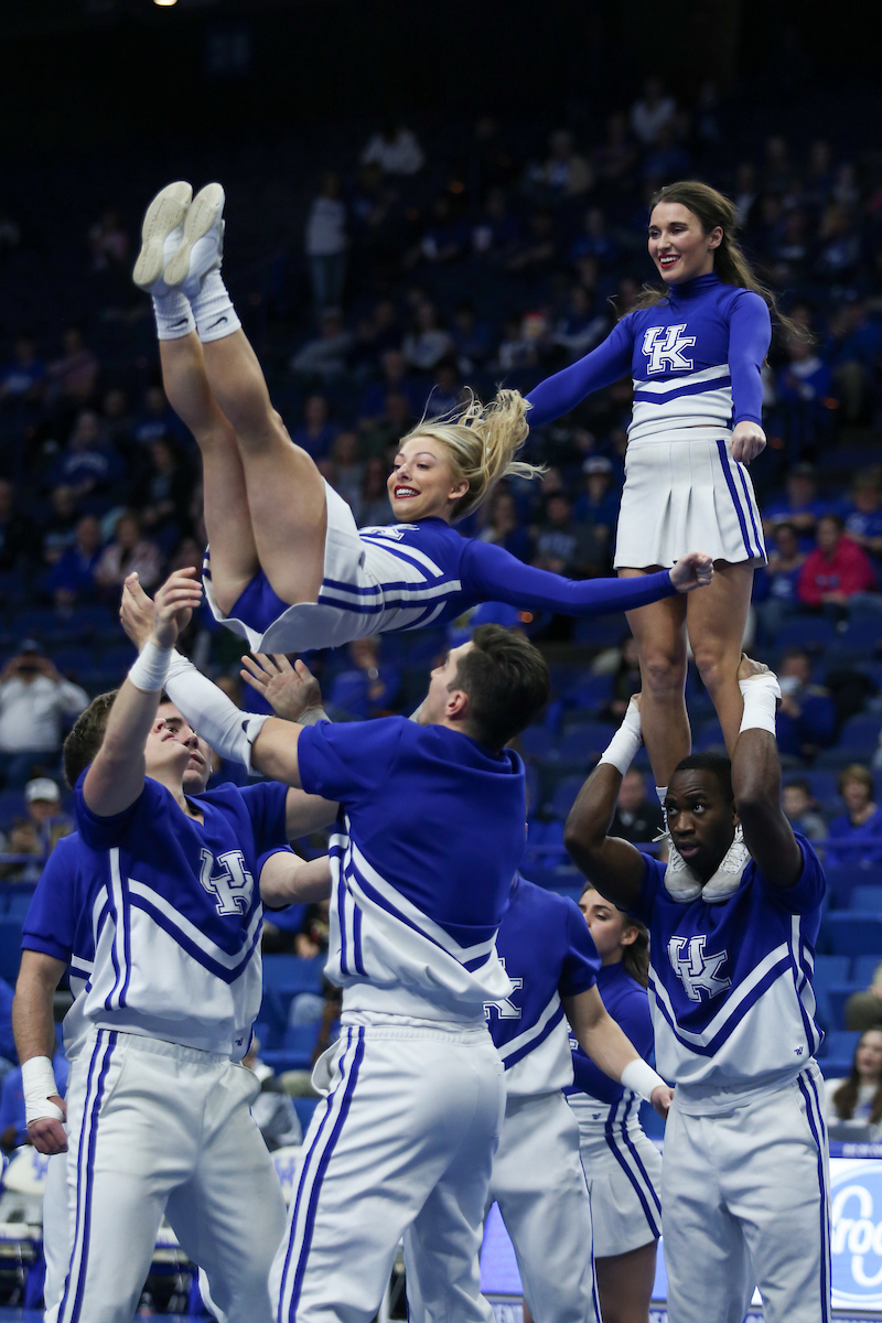 Cheer

The UK Women's Basketball team beat Florida 62-51. 

Photo by Hannah Phillips | UK Athletics