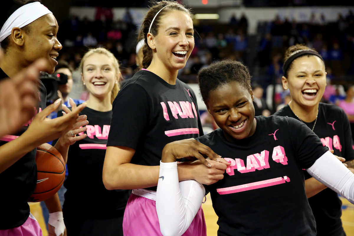 Amanda Paschal, Blair Green

The UK Women's Basketball team beat Arkansas.
Photo by Britney Howard | UK Athletics