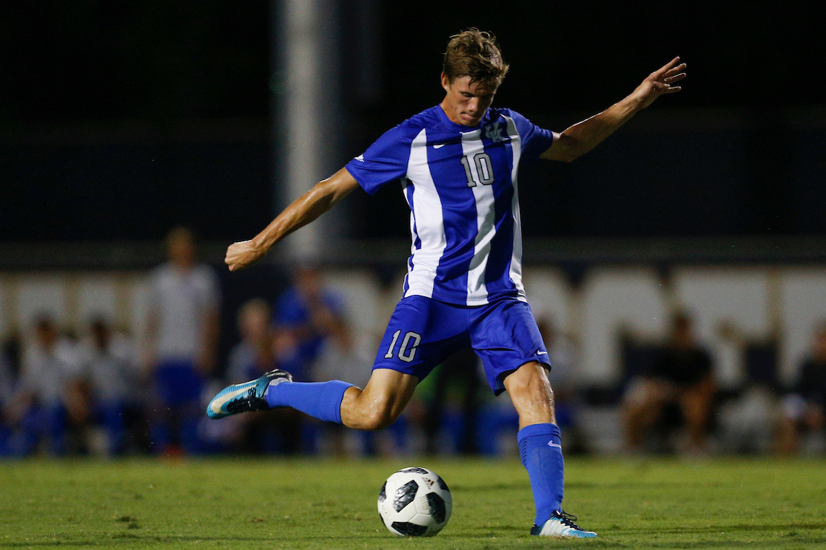 Nicolai Fremstad.

Men's Soccer falls to Florida International 3-2.

Photo by Michael Reaves | UK Athletics