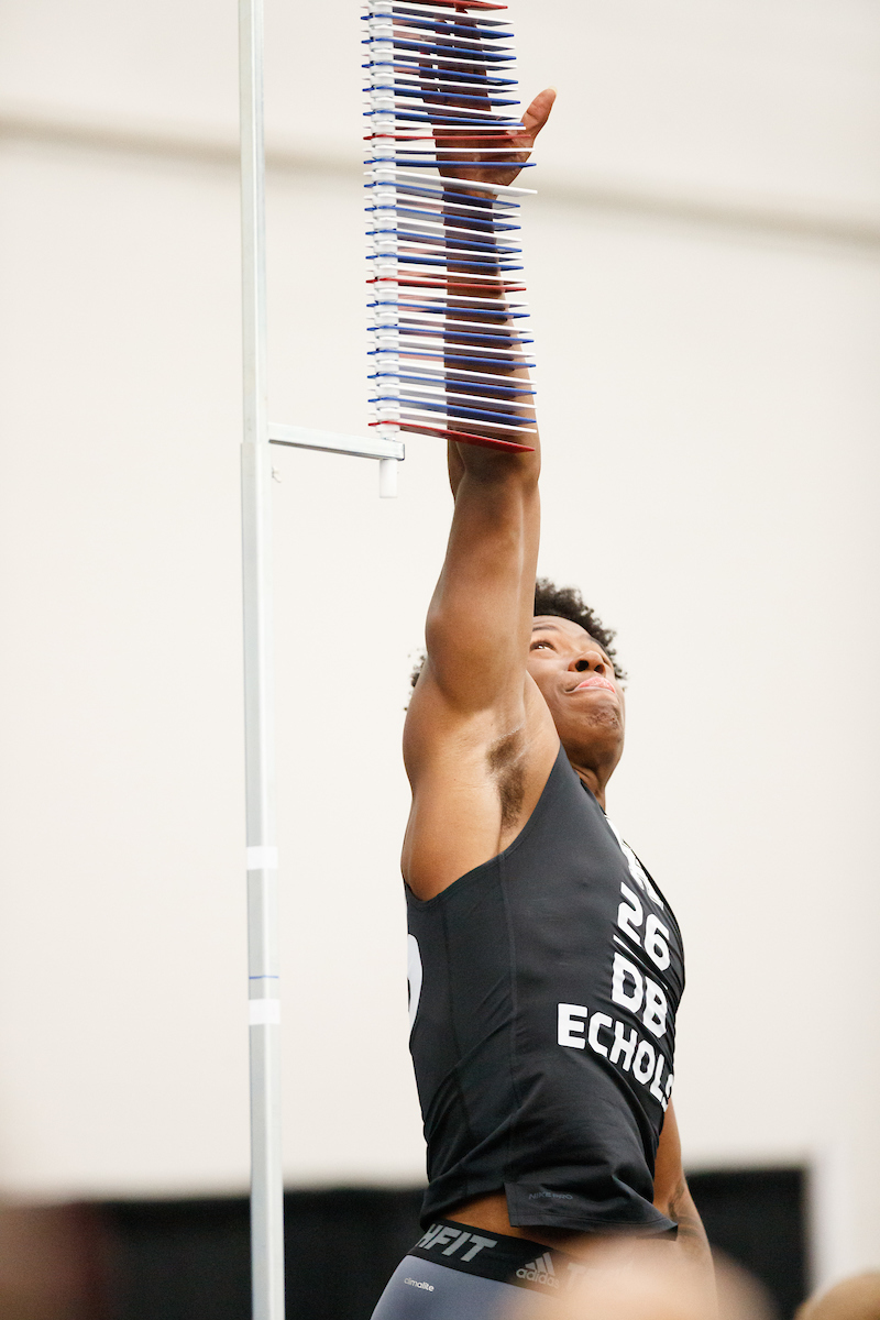 Brandin Echols.

Kentucky football Proday.

Photo by Elliott Hess | UK Athletics
