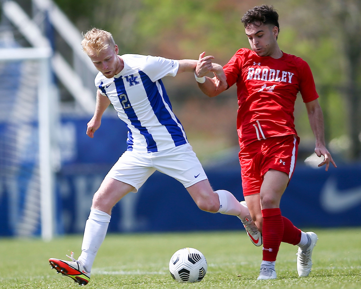 Robert Screen.

Kentucky loses to Bradley 2-1.

Photo by Grace Bradley | UK Athletics