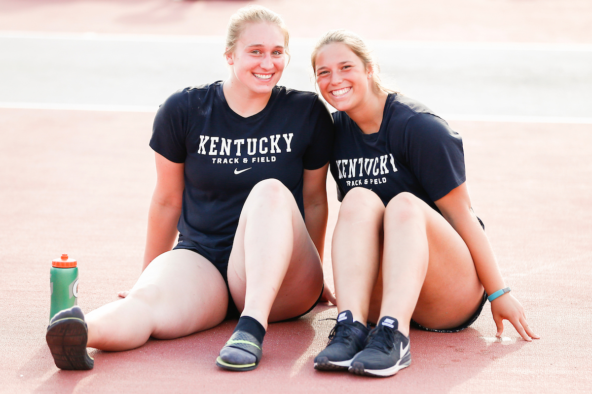 Nicole Fautsch. Molly Leppelmeier.

2019 SEC Outdoor Track and Field Championships.