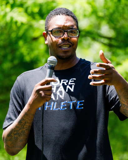 Erik Daniels.

Walk Forward Lexington.

Photo by Elliott Hess | UK Athletics