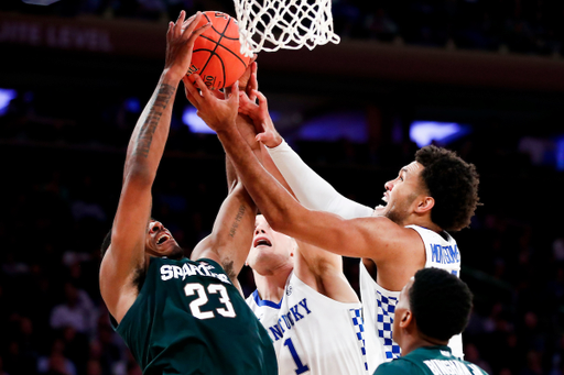 Nate Sestina. EJ Montgomery.

UK beat Michigan State 69-62.

Photo by Chet White | UK Athletics