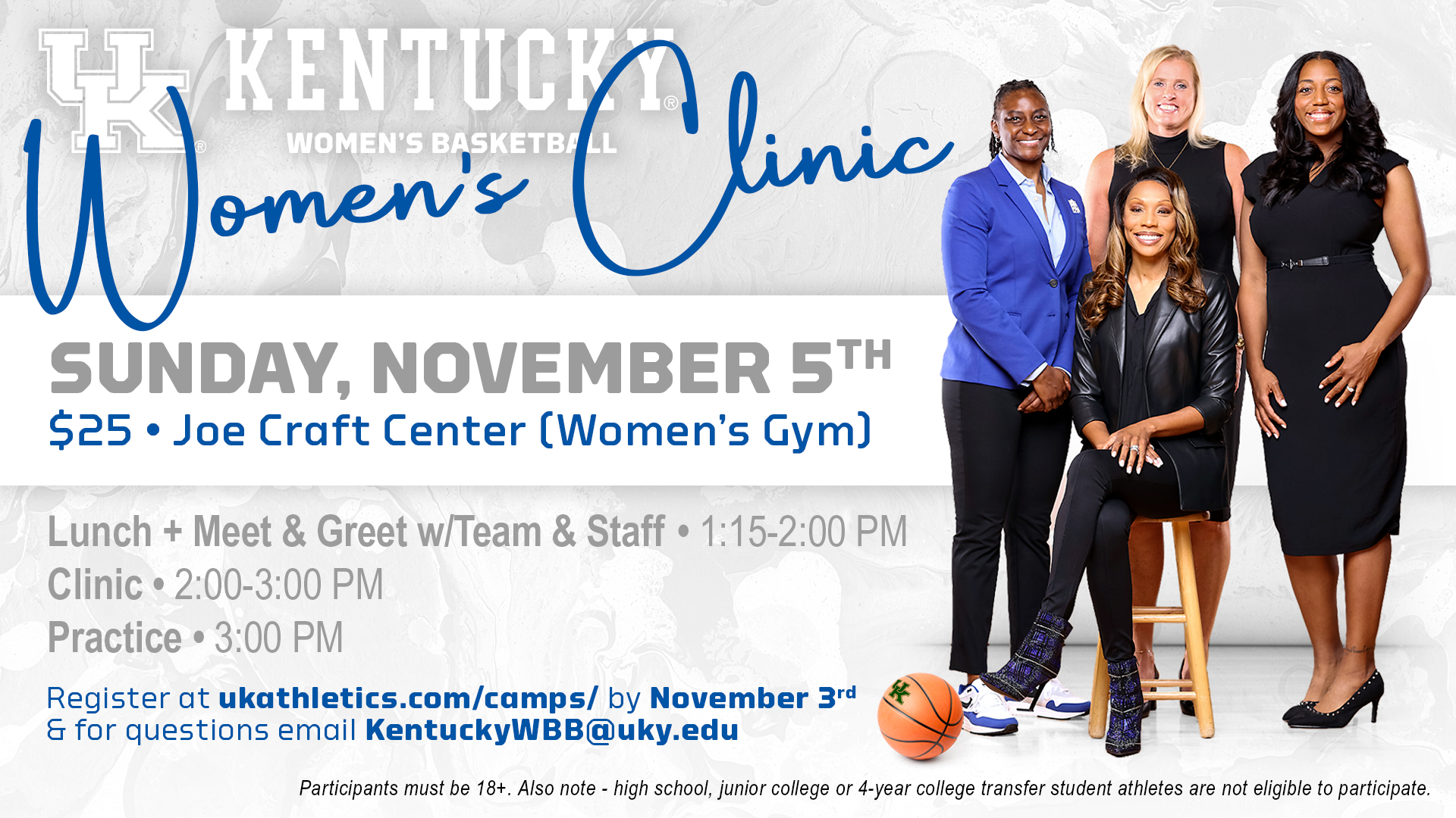 Kyra Elzy Basketball Clinic for Women