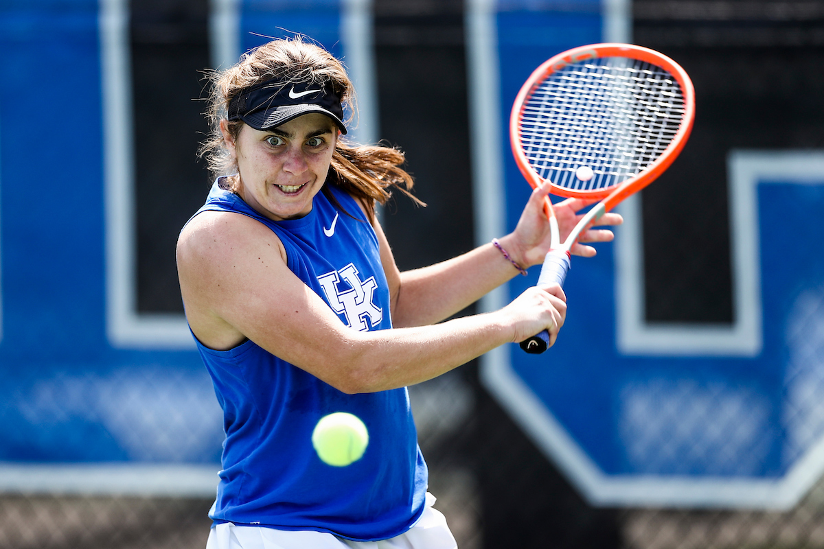 Flor Urrutia.

Kentucky loses to South Carolina 4-2.

Photos by Chet White | UK Athletics
