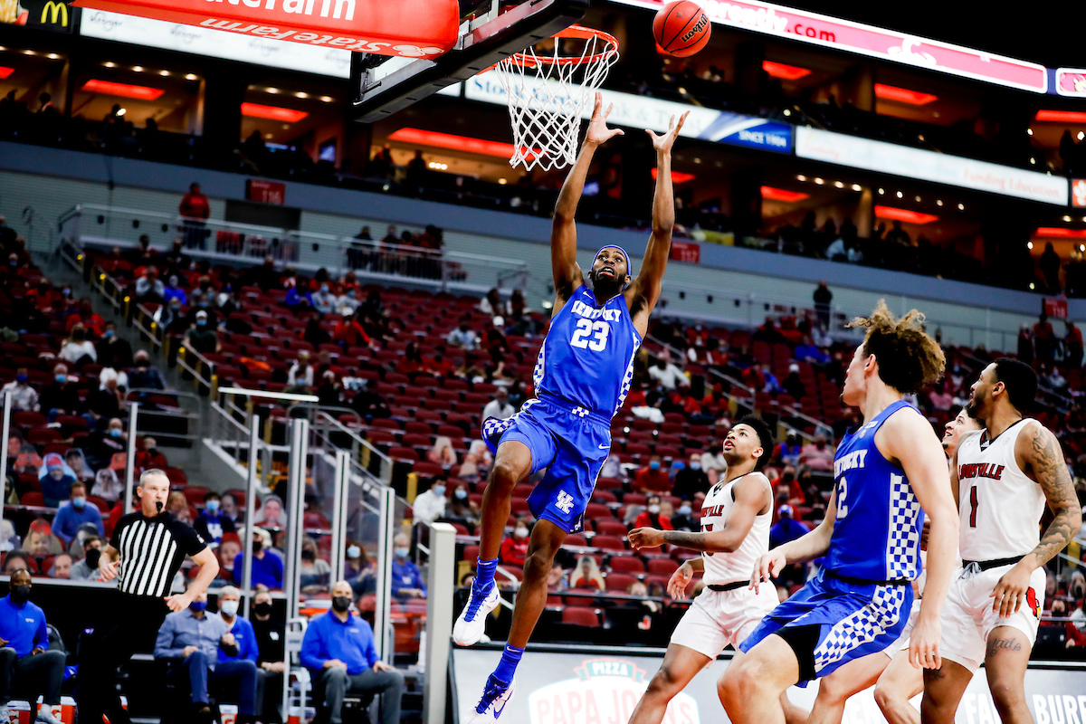 Isaiah Jackson.

Kentucky loses to Louisville 62-59.

Photo by Chet White | UK Athletics