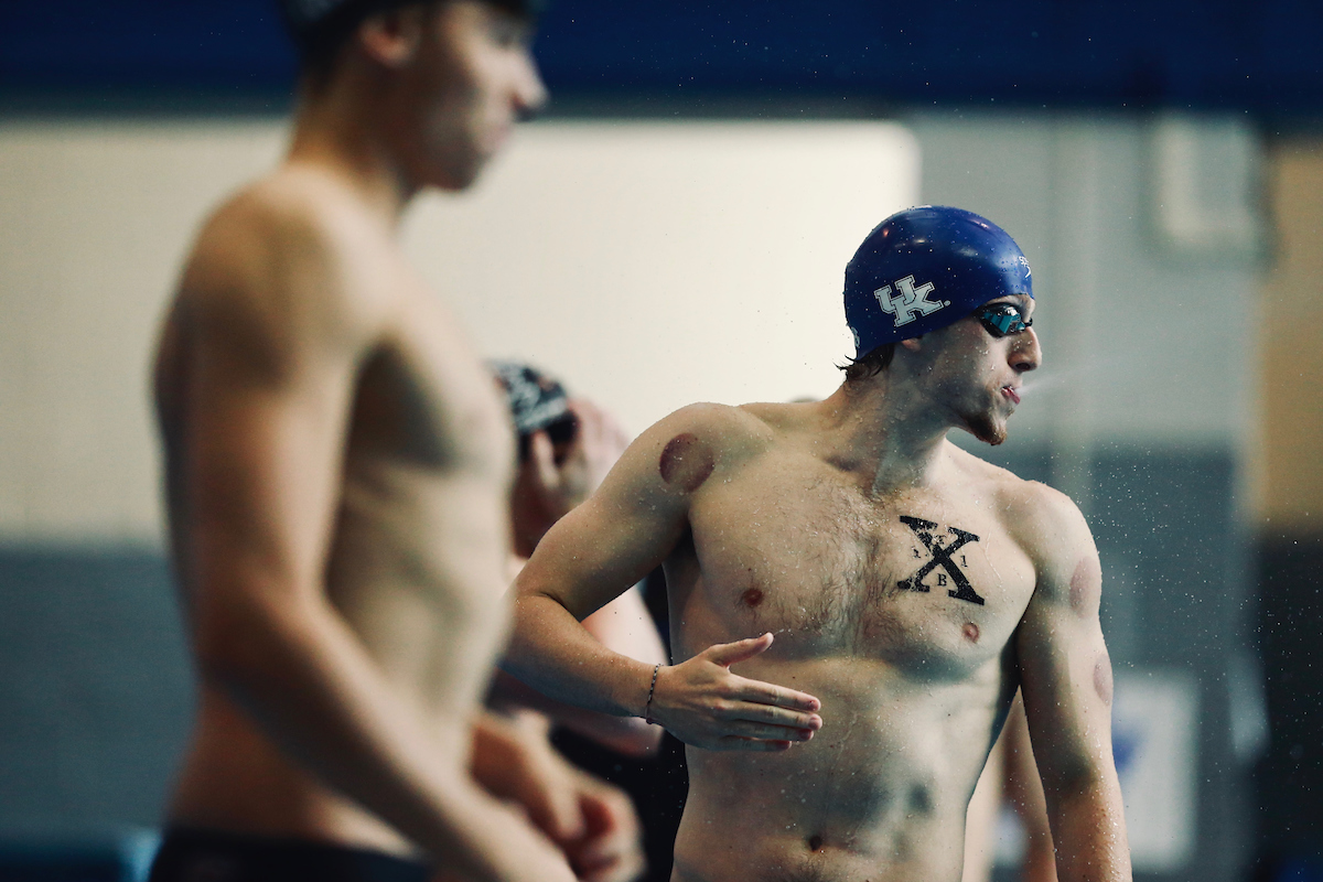 Hank Siefert.

Kentucky Swim & Dive vs. South Carolina & Ohio.

Photo by Noah J. Richter | UK Athletics
