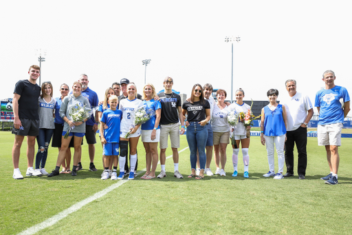 Evangeline Soucie. Foster Ignoffo. Gina Crosetti.

UK beat Miami (OH) 3-0 on Senior Day.

Photo by Chet White | UK Athletics