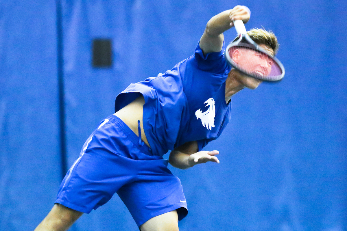 Kento Yamada. 

Kentucky men's tennis falls to Tennessee 0-4 on Sunday, April 14th..

Photo by Eddie Justice | UK Athletics
