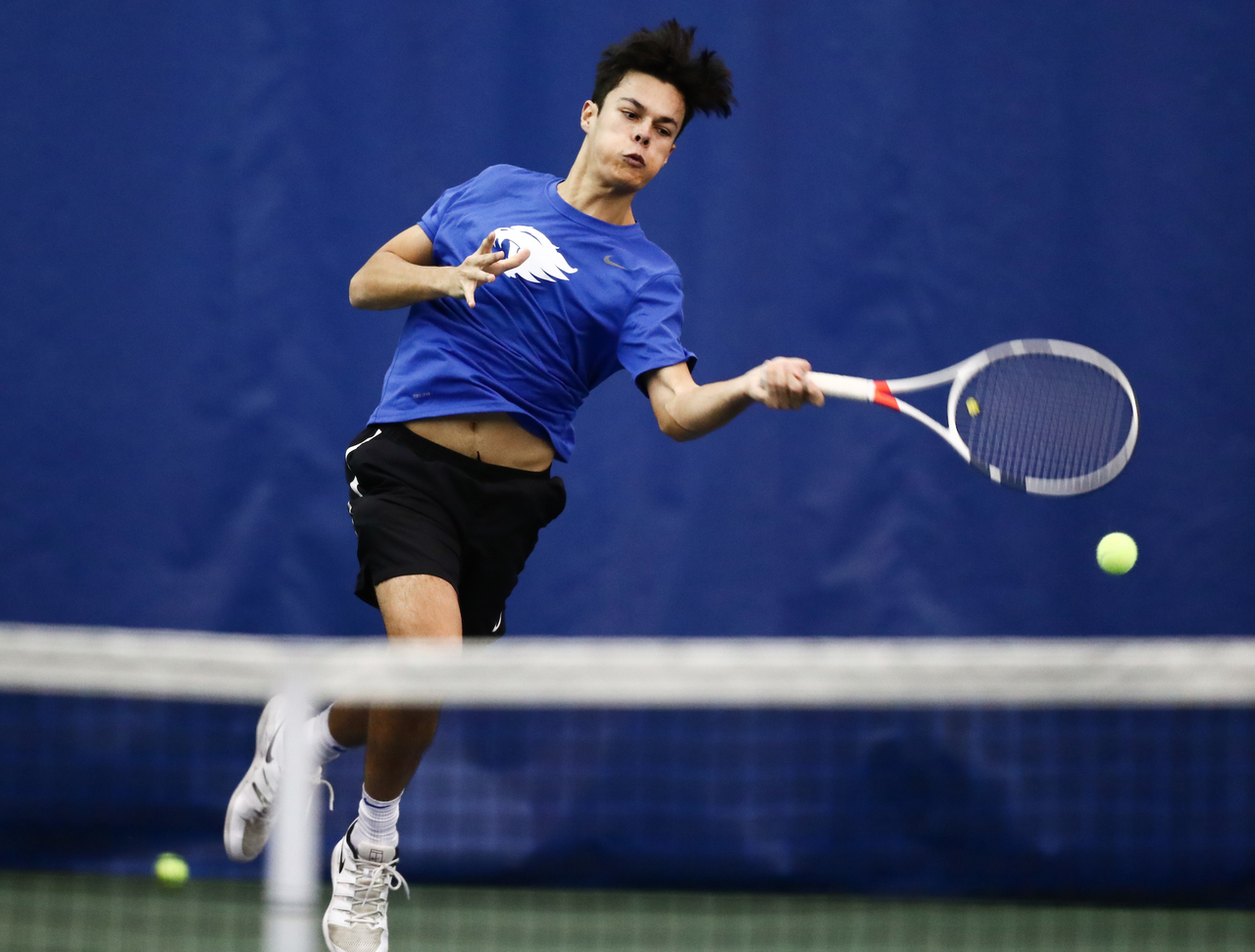 THEO MCDONALD.

The University of Kentucky men's tennis team host IUPUI. 


Photo by Elliott Hess | UK Athletics