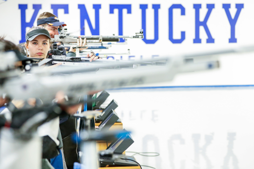 Will Shaner. Hailee Sigmon.

UK Rifle.

Photo by Chet White | UK Athletics