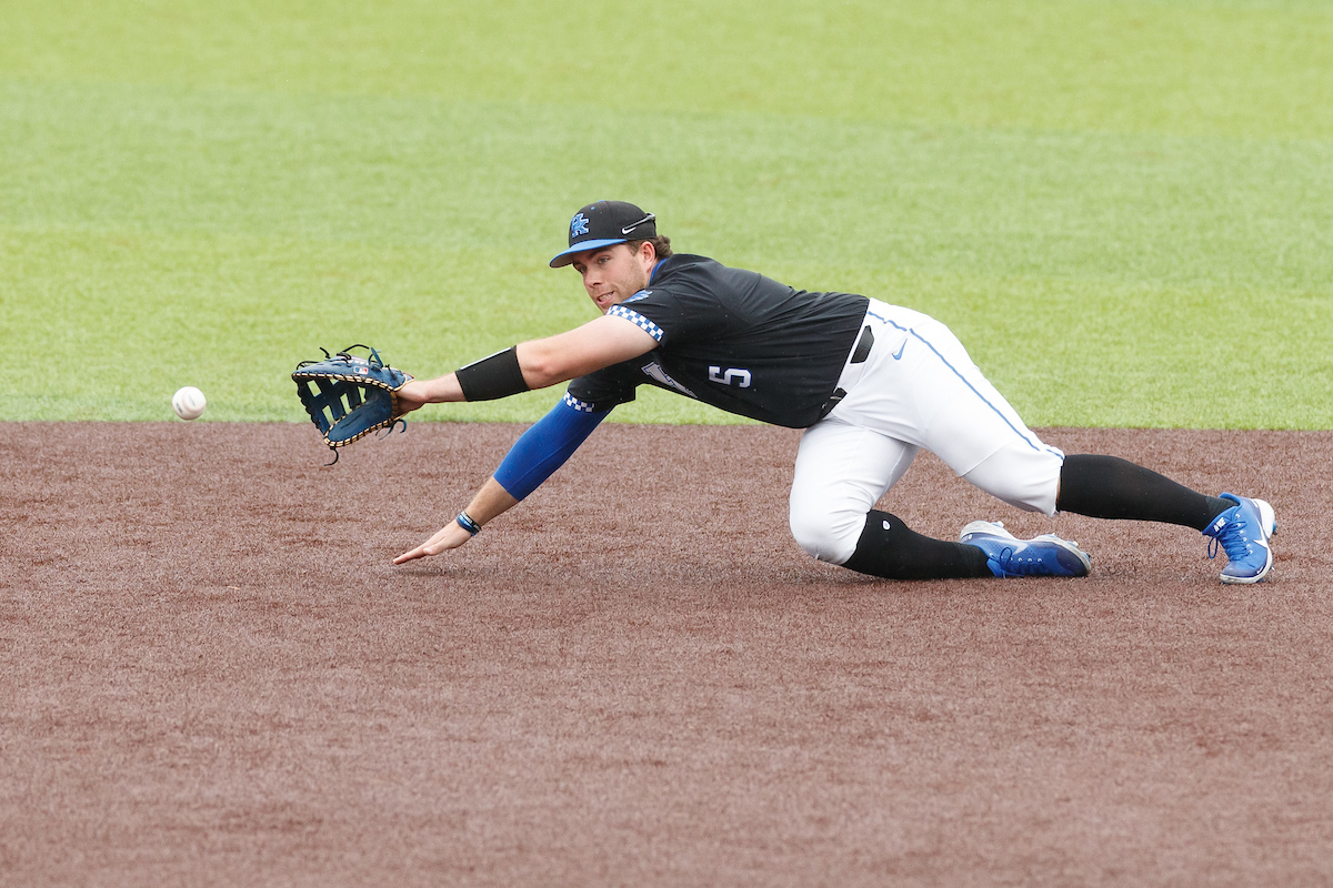 T.J. COLLETT.

Kentucky beats LSU, 13-4.

Photo by Elliott Hess | UK Athletics