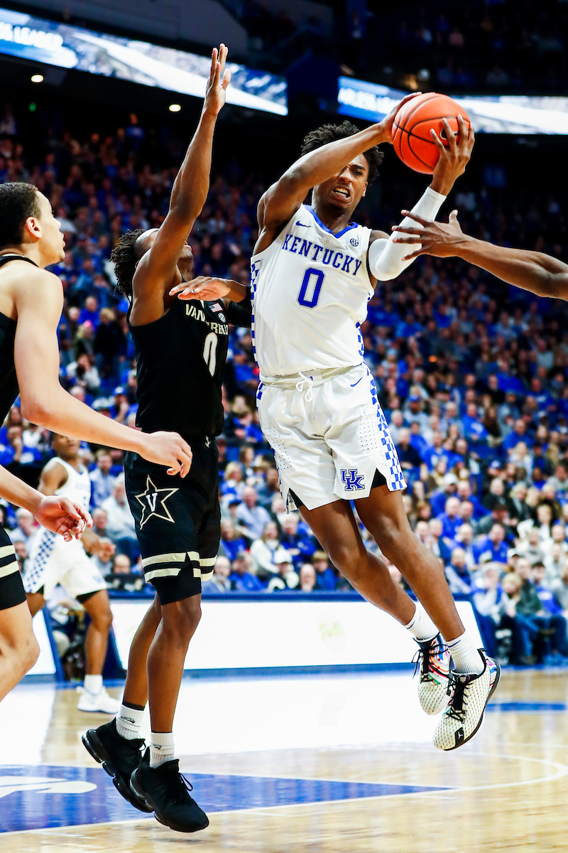 Ashton Hagans.

UK beats Vandy 71-62.

Photo by Chet White | UK Athletics