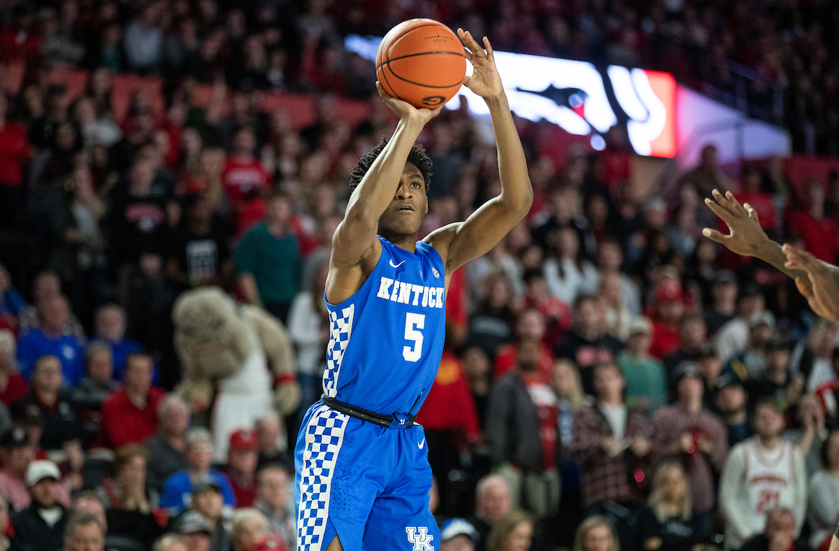 Immanuel Quickley.

Kentucky beat Georgia 69-49 at Stegeman Coliseum in Athens, Ga., on Tuesday, January 15, 2019.

Photo by Chet White | UK Athletics